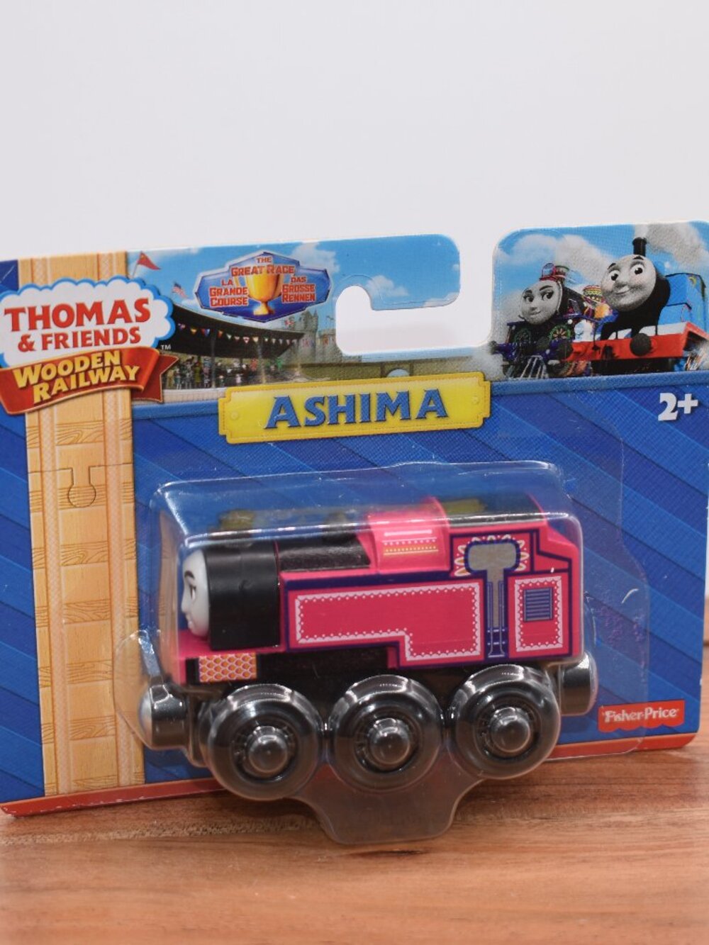 ASHIMA - Thomas & Friends Wooden Railway Train Tank Engine Pink DFX19 New Sealed